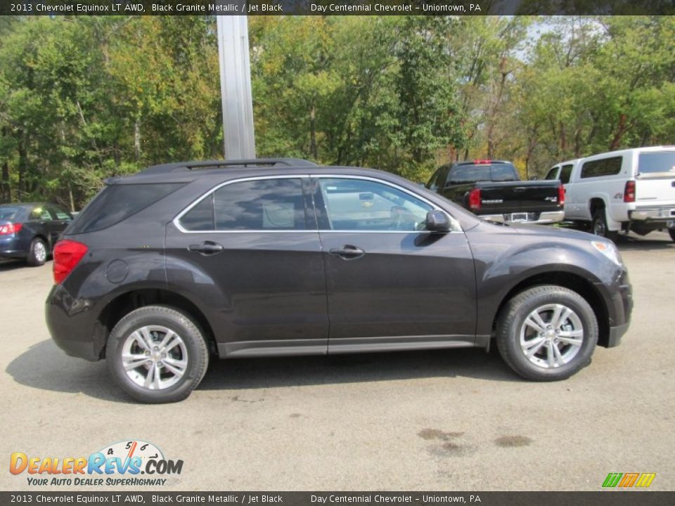 2013 Chevrolet Equinox LT AWD Black Granite Metallic / Jet Black Photo #8