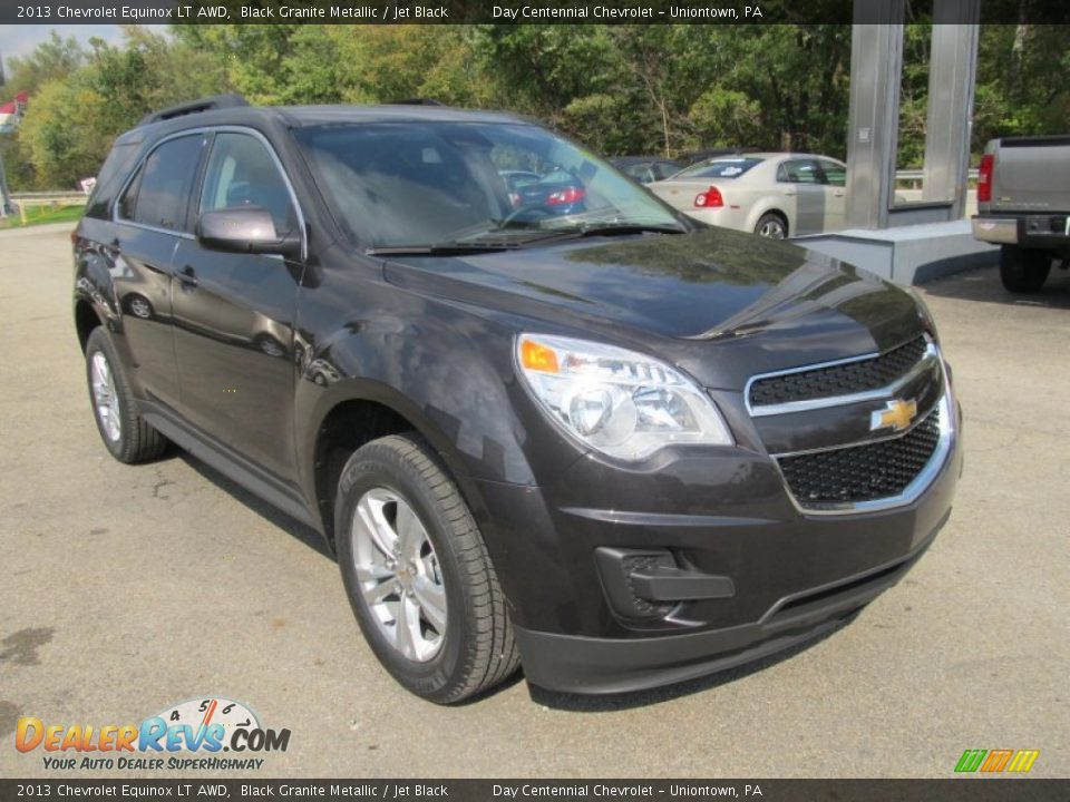 2013 Chevrolet Equinox LT AWD Black Granite Metallic / Jet Black Photo #9