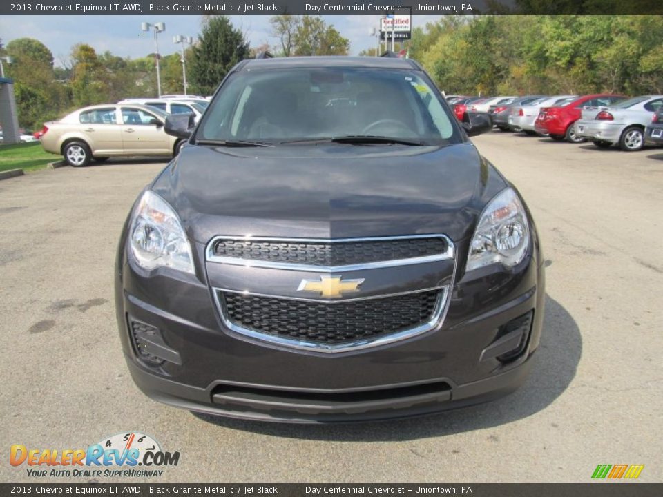 2013 Chevrolet Equinox LT AWD Black Granite Metallic / Jet Black Photo #10