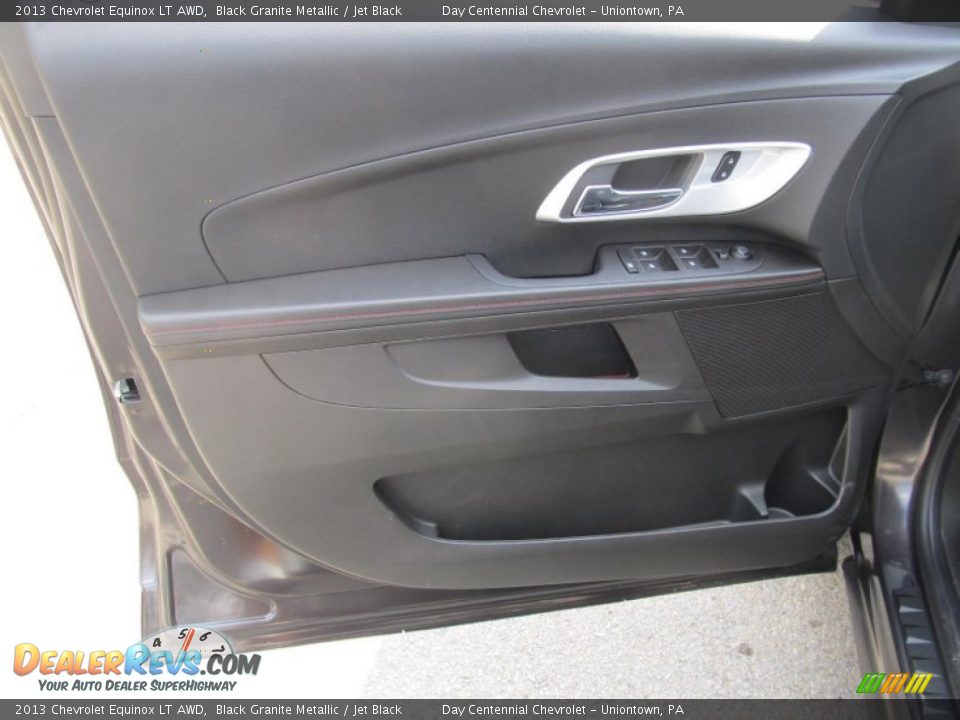 2013 Chevrolet Equinox LT AWD Black Granite Metallic / Jet Black Photo #11