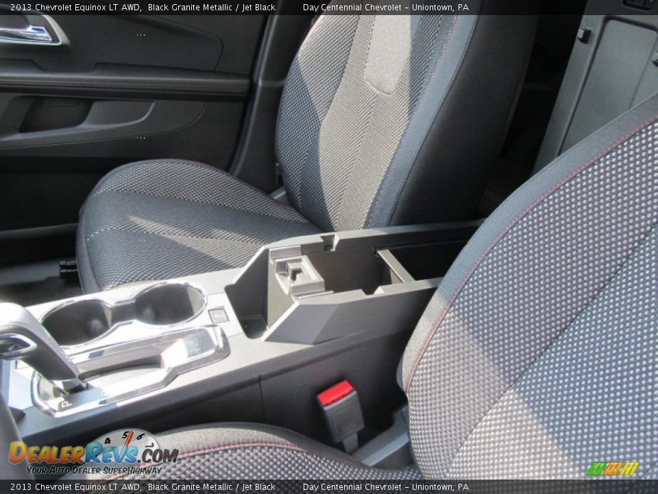 2013 Chevrolet Equinox LT AWD Black Granite Metallic / Jet Black Photo #14