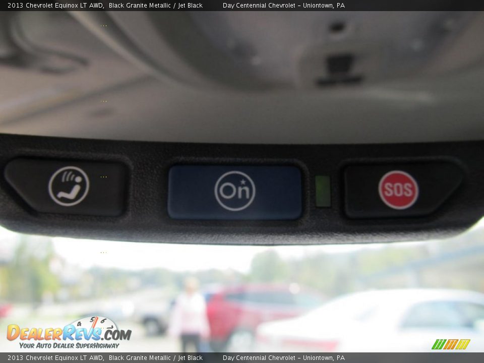 2013 Chevrolet Equinox LT AWD Black Granite Metallic / Jet Black Photo #18