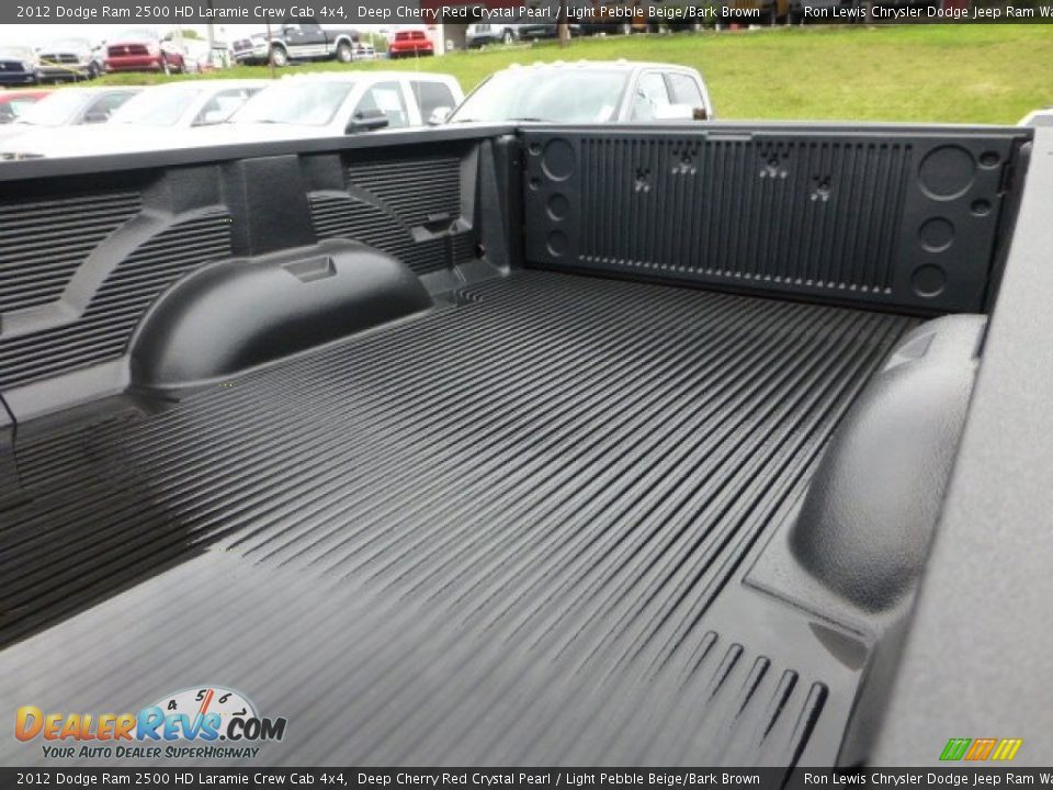 2012 Dodge Ram 2500 HD Laramie Crew Cab 4x4 Deep Cherry Red Crystal Pearl / Light Pebble Beige/Bark Brown Photo #10