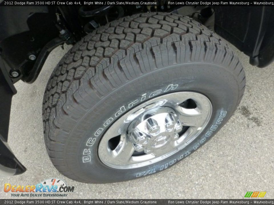 2012 Dodge Ram 3500 HD ST Crew Cab 4x4 Bright White / Dark Slate/Medium Graystone Photo #9