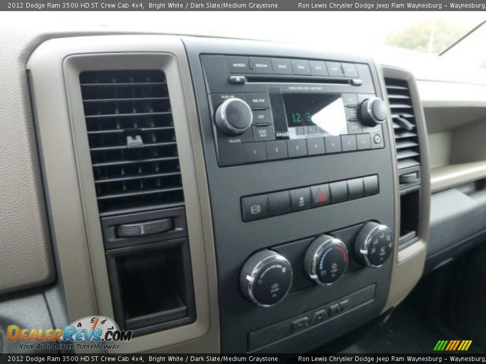 2012 Dodge Ram 3500 HD ST Crew Cab 4x4 Bright White / Dark Slate/Medium Graystone Photo #18
