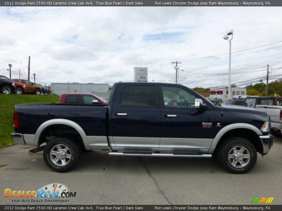 2012 Dodge Ram 2500 HD Laramie Crew Cab 4x4 True Blue Pearl / Dark Slate Photo #6