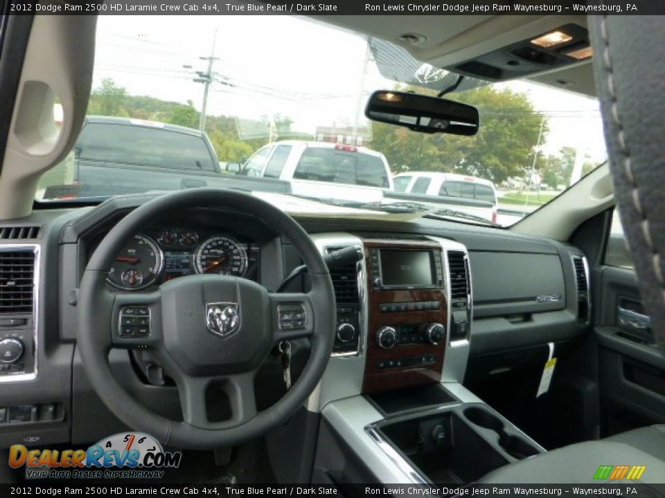 2012 Dodge Ram 2500 HD Laramie Crew Cab 4x4 True Blue Pearl / Dark Slate Photo #12