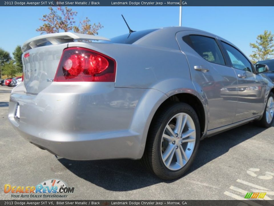 2013 Dodge Avenger SXT V6 Billet Silver Metallic / Black Photo #3
