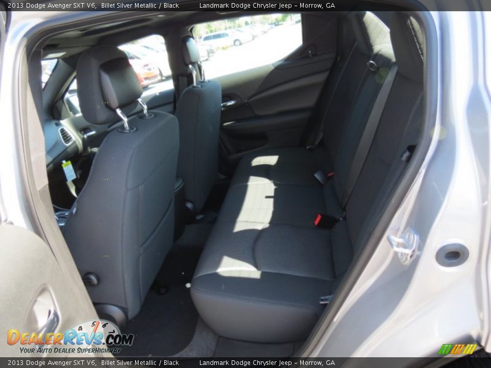 2013 Dodge Avenger SXT V6 Billet Silver Metallic / Black Photo #8