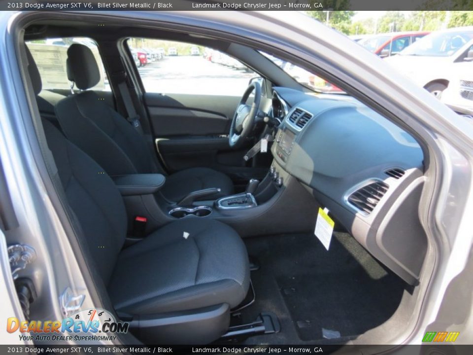 2013 Dodge Avenger SXT V6 Billet Silver Metallic / Black Photo #9