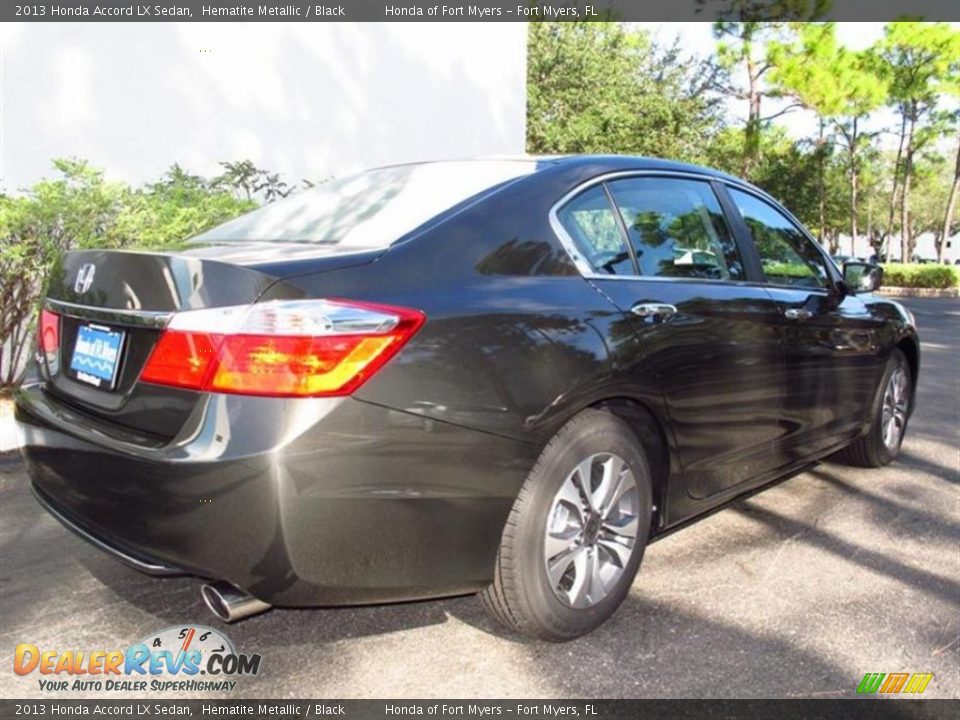 2013 Honda Accord LX Sedan Hematite Metallic / Black Photo #3