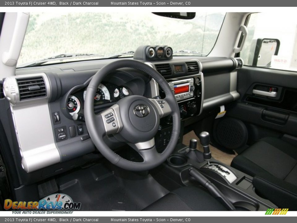 Dark Charcoal Interior - 2013 Toyota FJ Cruiser 4WD Photo #5