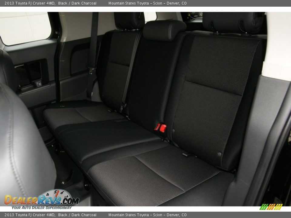 2013 Toyota FJ Cruiser 4WD Black / Dark Charcoal Photo #7