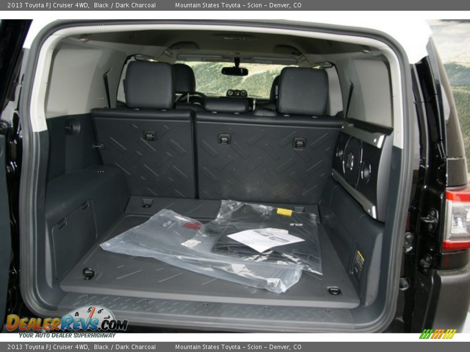 2013 Toyota FJ Cruiser 4WD Black / Dark Charcoal Photo #8