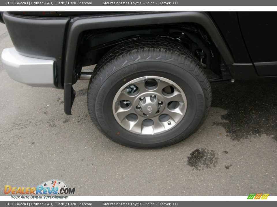 2013 Toyota FJ Cruiser 4WD Black / Dark Charcoal Photo #9