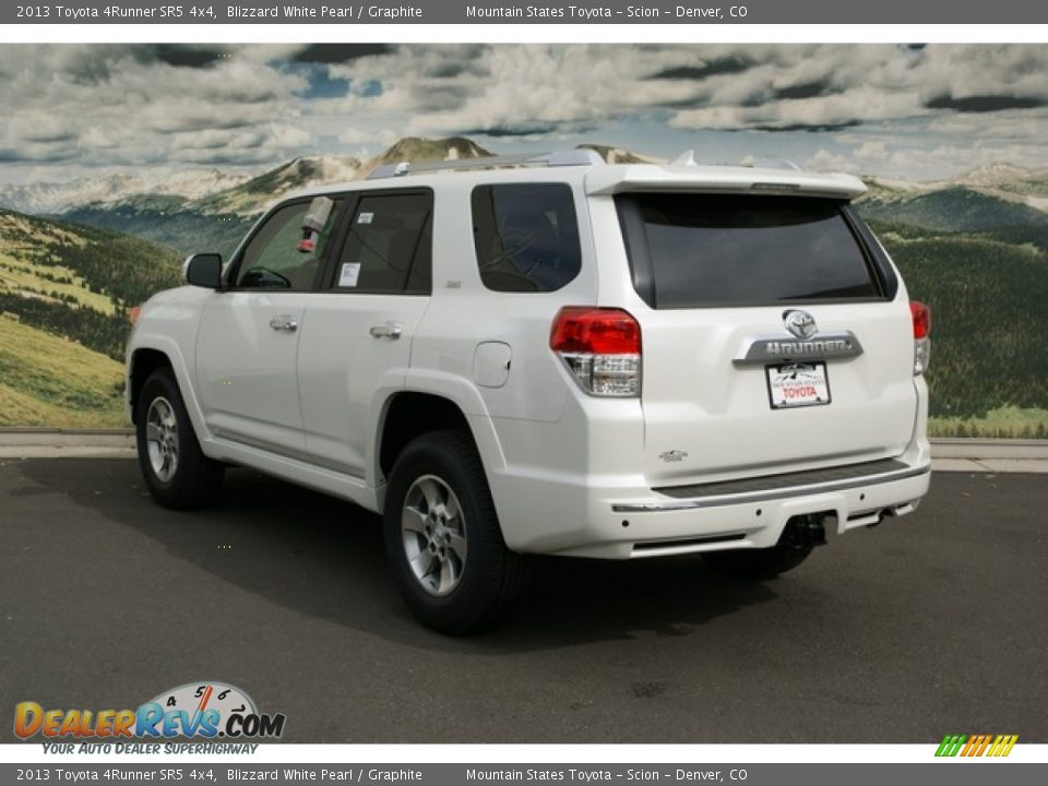 2013 Toyota 4Runner SR5 4x4 Blizzard White Pearl / Graphite Photo #2