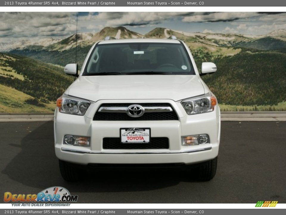 2013 Toyota 4Runner SR5 4x4 Blizzard White Pearl / Graphite Photo #3