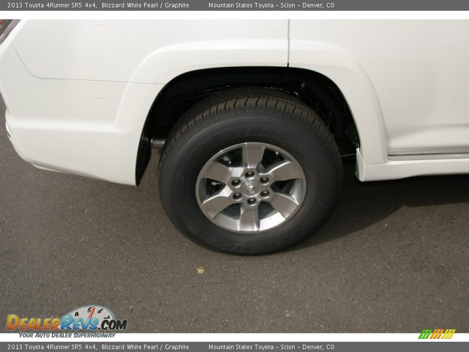 2013 Toyota 4Runner SR5 4x4 Blizzard White Pearl / Graphite Photo #9