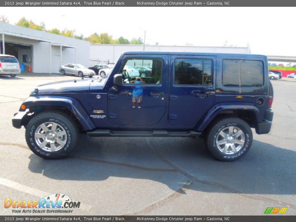 2013 Jeep wrangler unlimited true blue pearlcoat #5