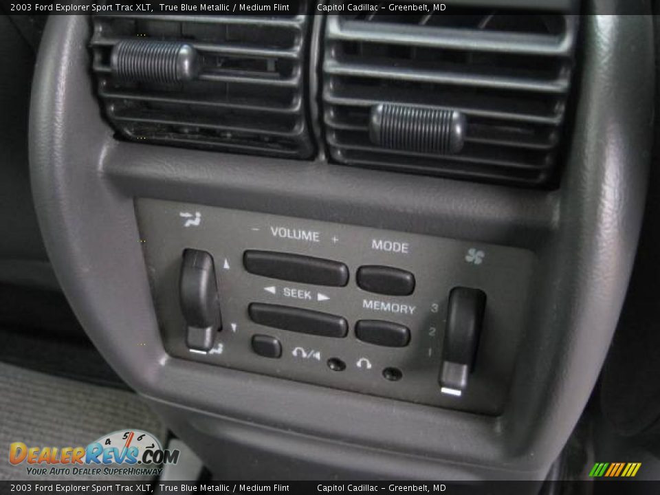 2003 Ford Explorer Sport Trac XLT True Blue Metallic / Medium Flint Photo #19