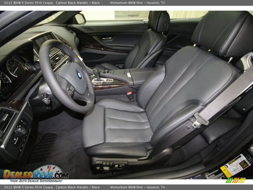 Front Seat of 2013 BMW 6 Series 650i Coupe Photo #3