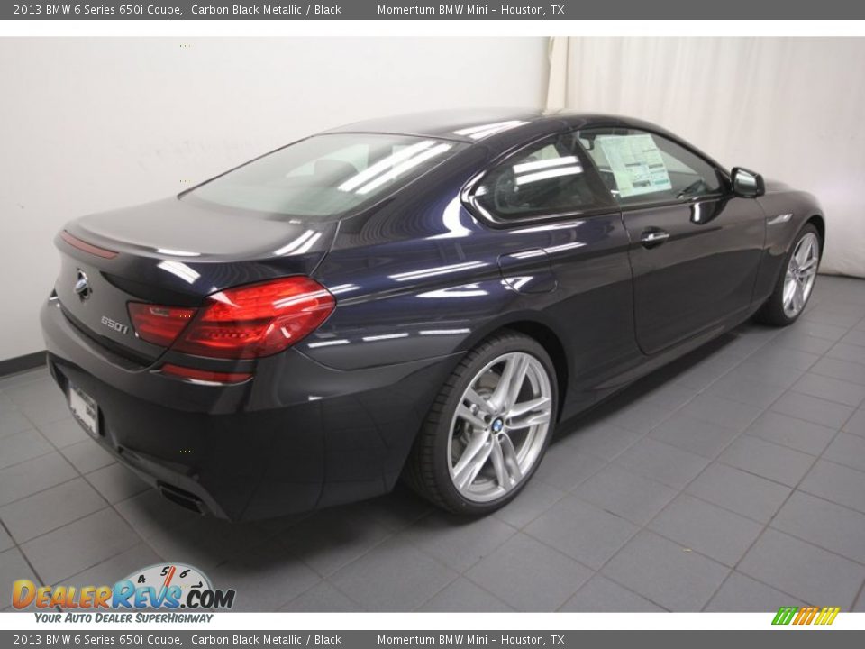 Carbon Black Metallic 2013 BMW 6 Series 650i Coupe Photo #8