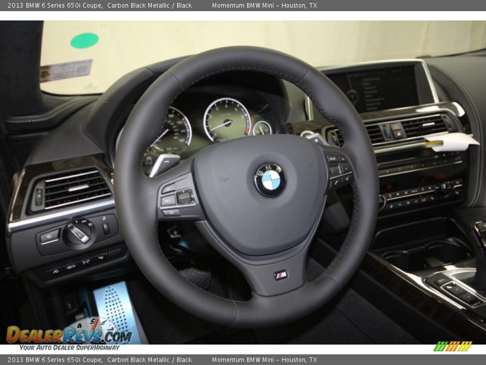 2013 BMW 6 Series 650i Coupe Steering Wheel Photo #25