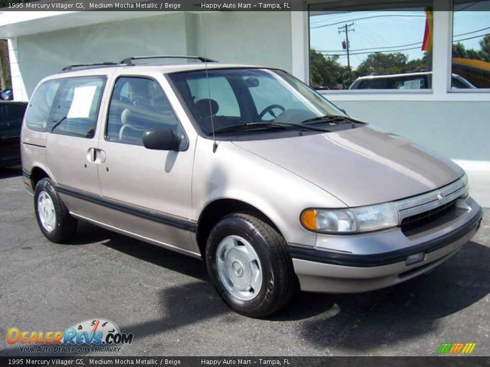 1995 Mercury Villager GS Medium Mocha Metallic / Beige Photo #2