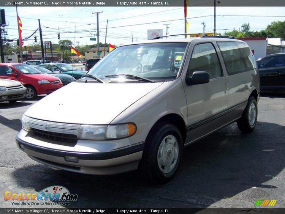 1995 Mercury Villager GS Medium Mocha Metallic / Beige Photo #4