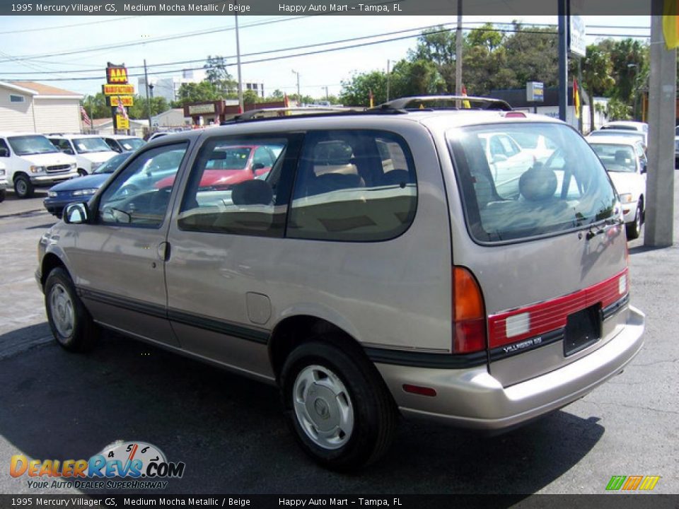 1995 Mercury Villager GS Medium Mocha Metallic / Beige Photo #5