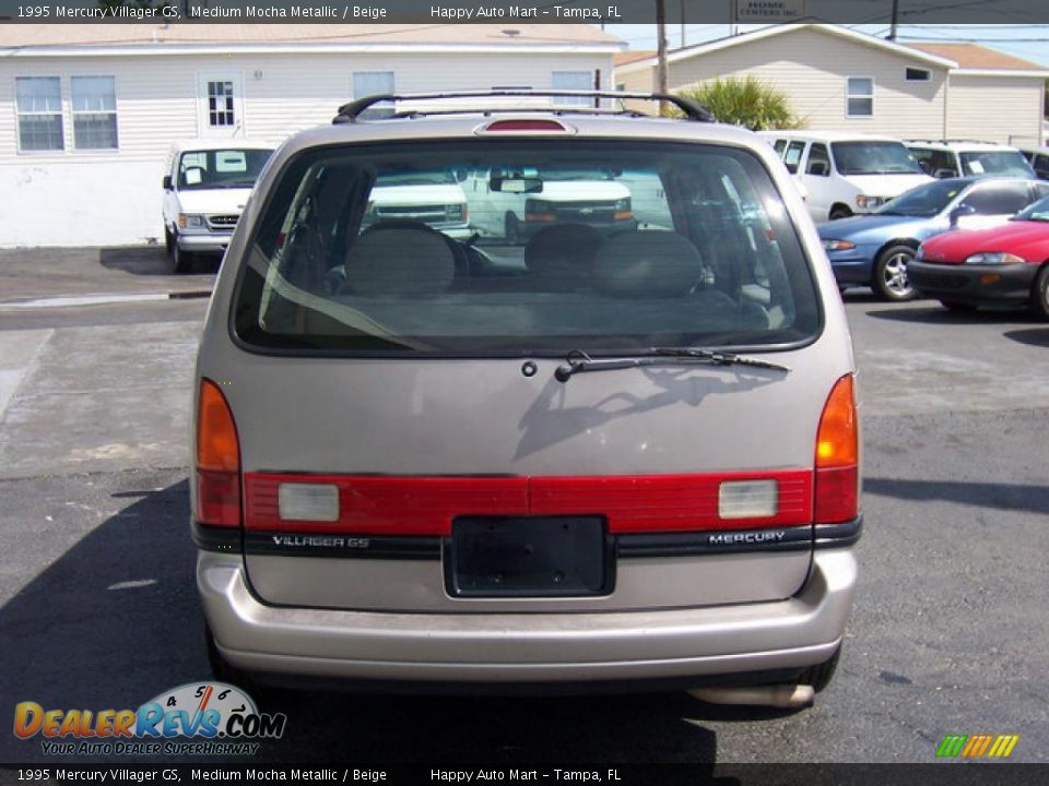 1995 Mercury Villager GS Medium Mocha Metallic / Beige Photo #6