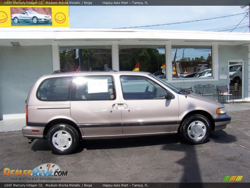 1995 Mercury Villager GS Medium Mocha Metallic / Beige Photo #8