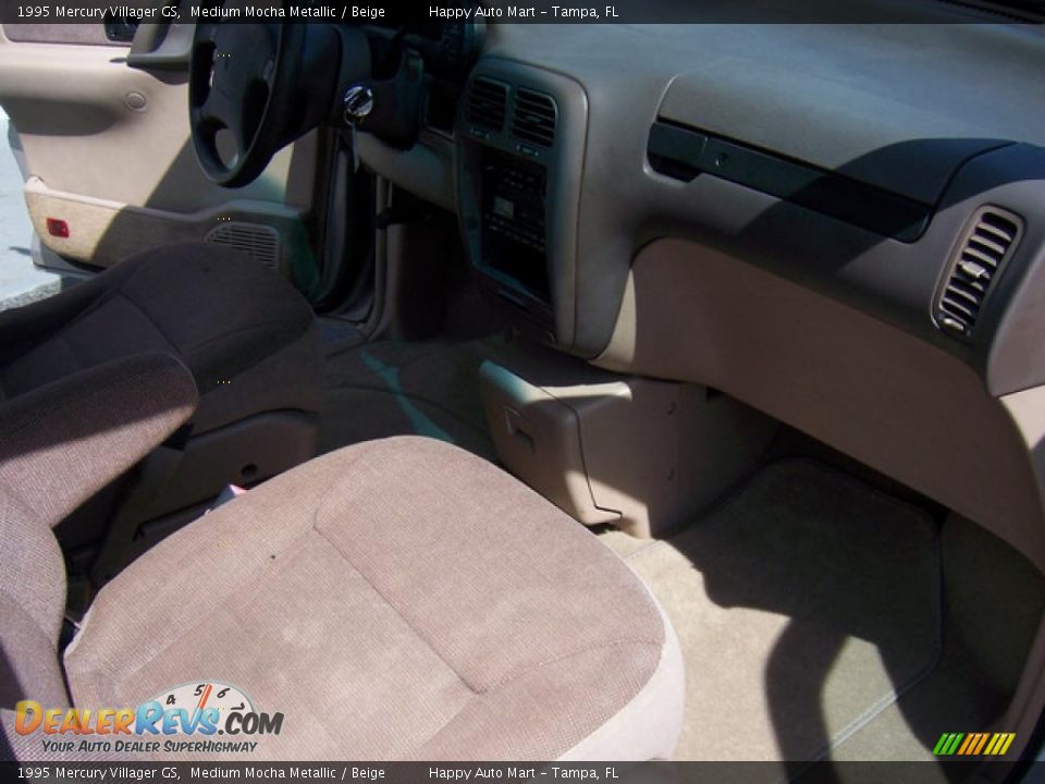 1995 Mercury Villager GS Medium Mocha Metallic / Beige Photo #14