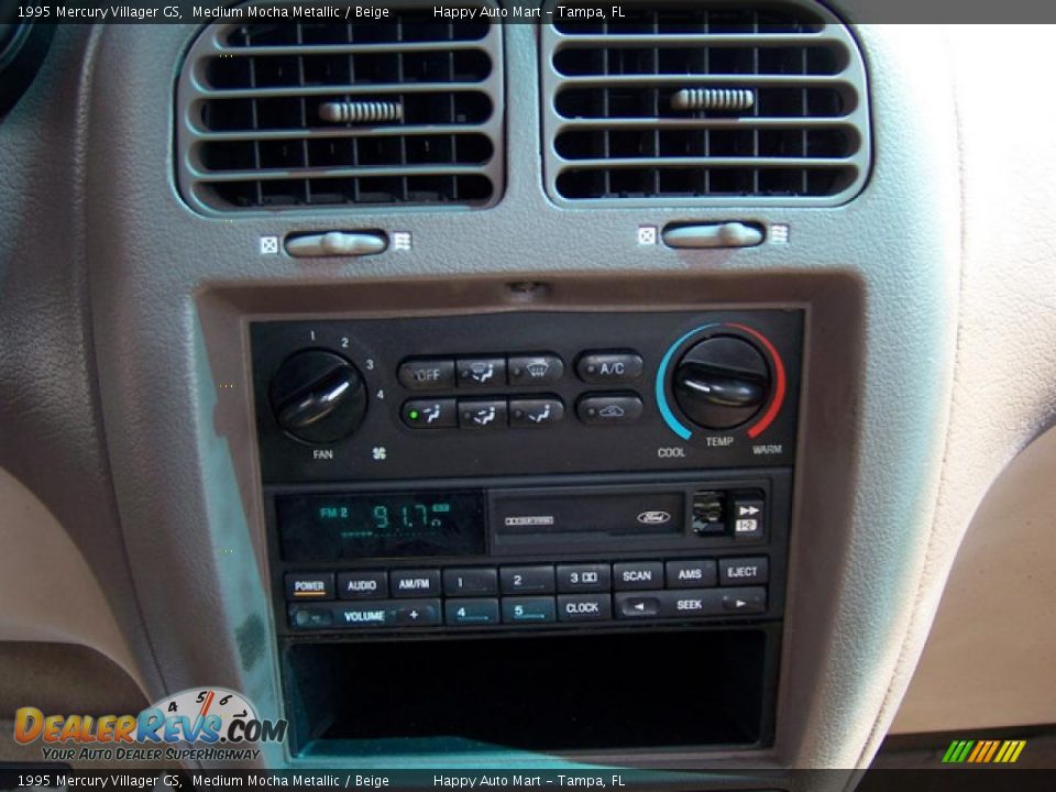 1995 Mercury Villager GS Medium Mocha Metallic / Beige Photo #16
