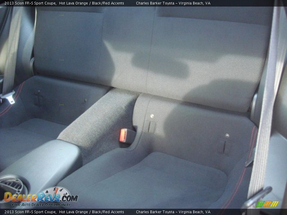 2013 Scion FR-S Sport Coupe Hot Lava Orange / Black/Red Accents Photo #15
