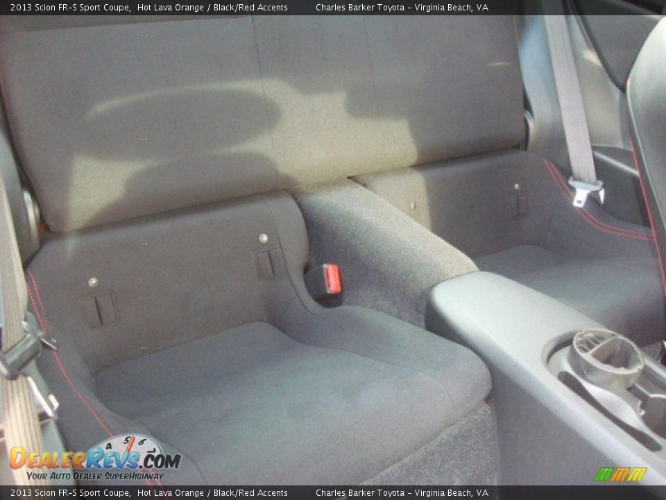 2013 Scion FR-S Sport Coupe Hot Lava Orange / Black/Red Accents Photo #19