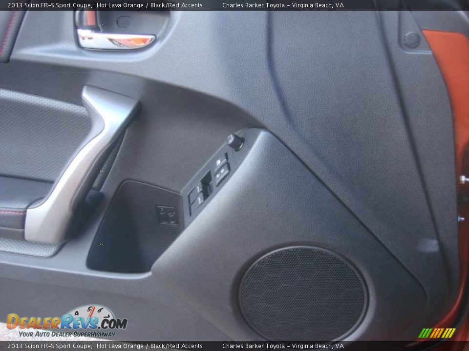 2013 Scion FR-S Sport Coupe Hot Lava Orange / Black/Red Accents Photo #21