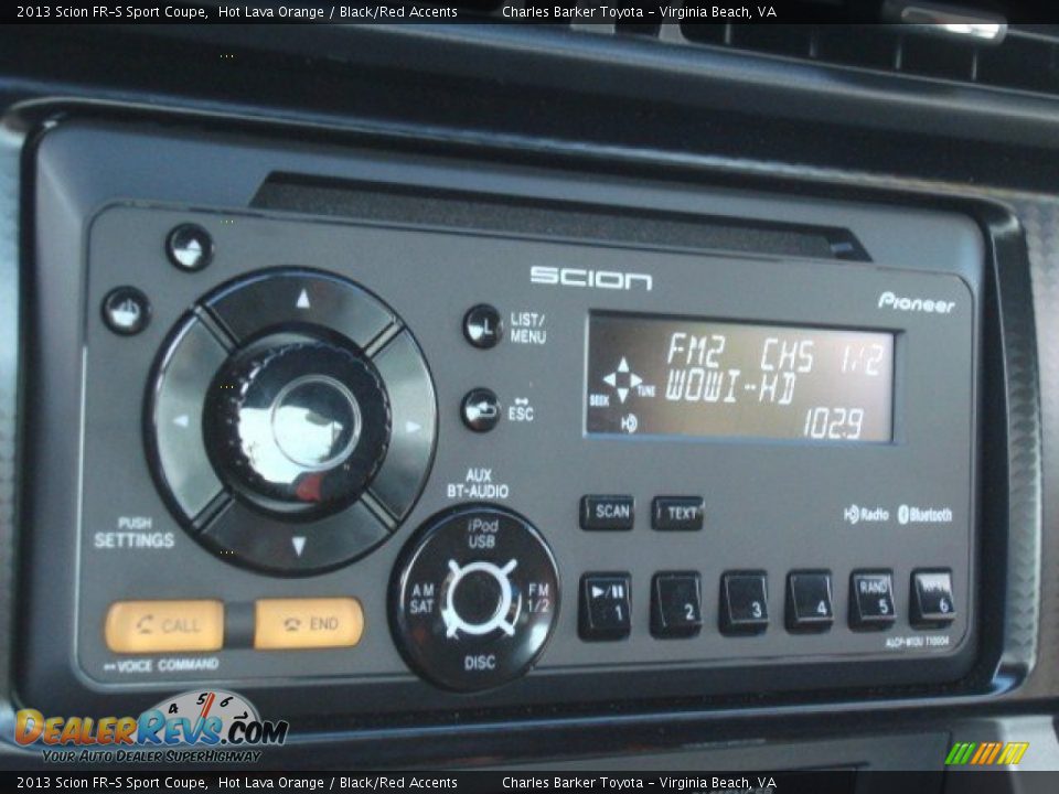 Audio System of 2013 Scion FR-S Sport Coupe Photo #23