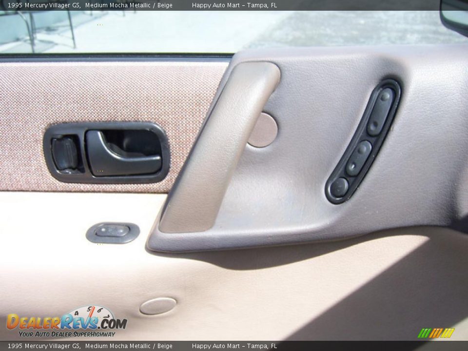 1995 Mercury Villager GS Medium Mocha Metallic / Beige Photo #18