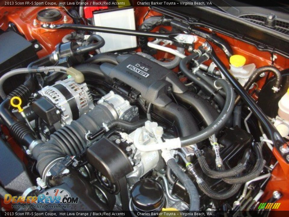 2013 Scion FR-S Sport Coupe 2.0 Liter DOHC 16-Valve VVT D-4S Flat 4 Cylinder Engine Photo #31