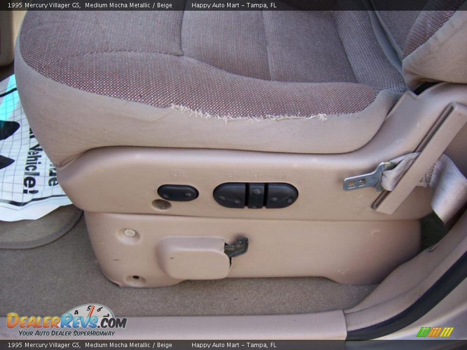 1995 Mercury Villager GS Medium Mocha Metallic / Beige Photo #21
