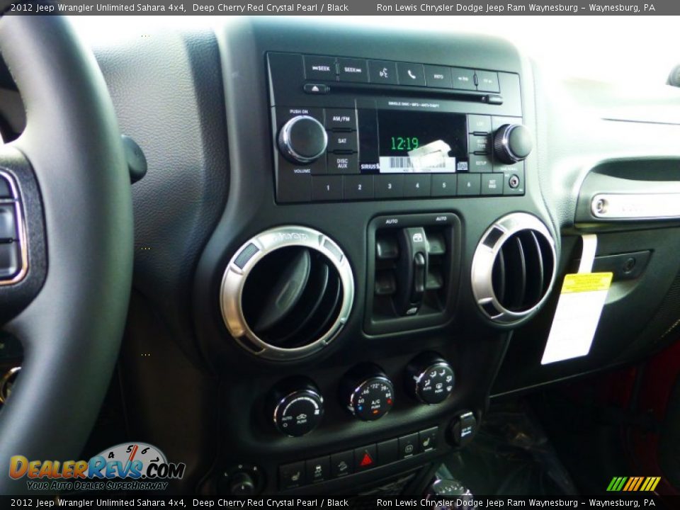 2012 Jeep Wrangler Unlimited Sahara 4x4 Deep Cherry Red Crystal Pearl / Black Photo #18