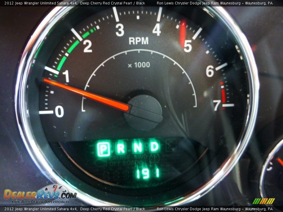 2012 Jeep Wrangler Unlimited Sahara 4x4 Deep Cherry Red Crystal Pearl / Black Photo #19