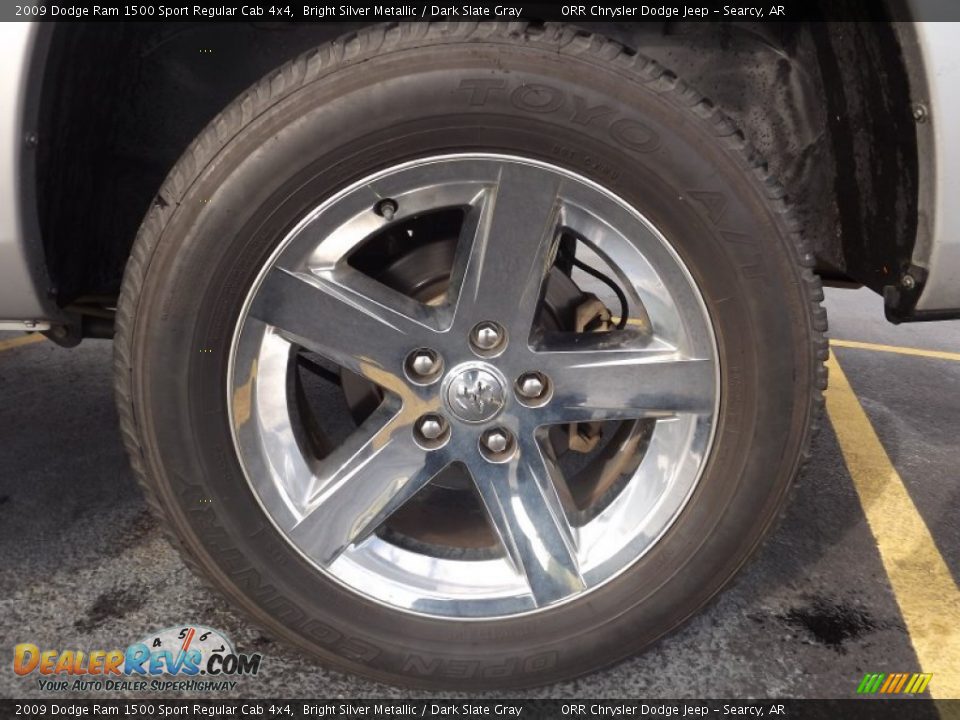 2009 Dodge Ram 1500 Sport Regular Cab 4x4 Wheel Photo #15