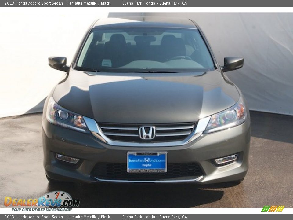 2013 Honda Accord Sport Sedan Hematite Metallic / Black Photo #2