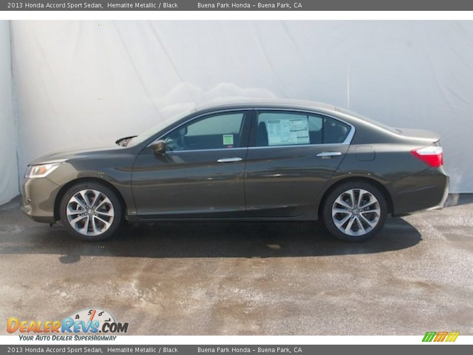Hematite Metallic 2013 Honda Accord Sport Sedan Photo #4