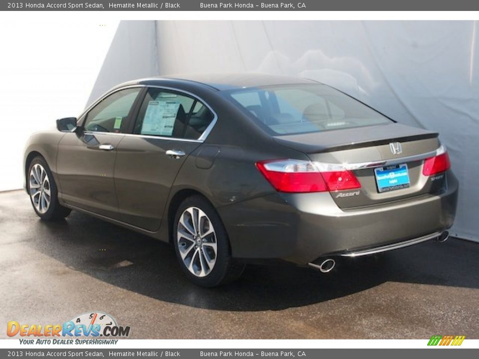 2013 Honda Accord Sport Sedan Hematite Metallic / Black Photo #5