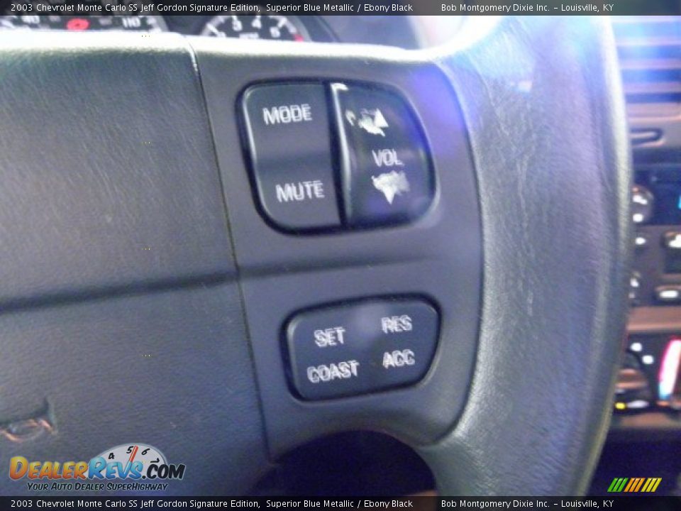 Controls of 2003 Chevrolet Monte Carlo SS Jeff Gordon Signature Edition Photo #14
