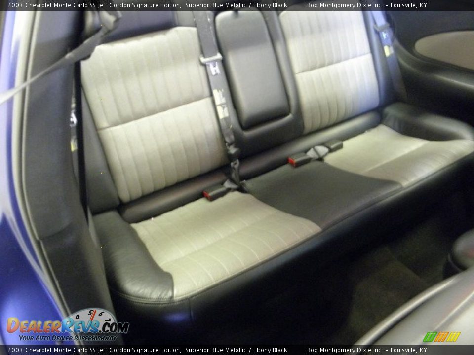 2003 Chevrolet Monte Carlo SS Jeff Gordon Signature Edition Superior Blue Metallic / Ebony Black Photo #21
