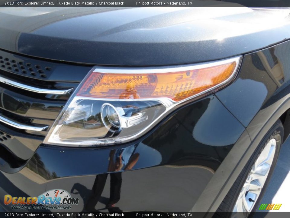 2013 Ford Explorer Limited Tuxedo Black Metallic / Charcoal Black Photo #8